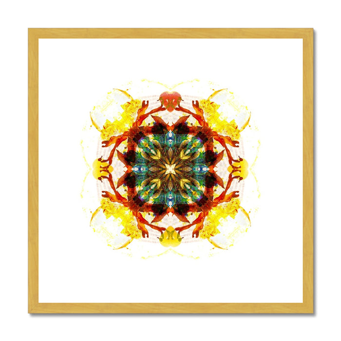 Earth Healing Antique Framed & Mounted Print