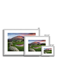 Castlerigg Reflections Antique Framed & Mounted Print
