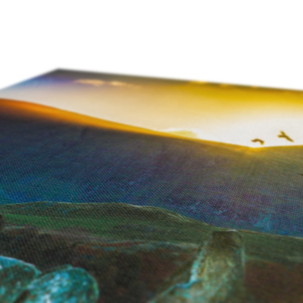 Crows over Castlerigg Canvas