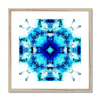Water Elemental Mandala Framed & Mounted Print