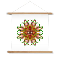 Bounty Mandala Fine Art Print with Hanger