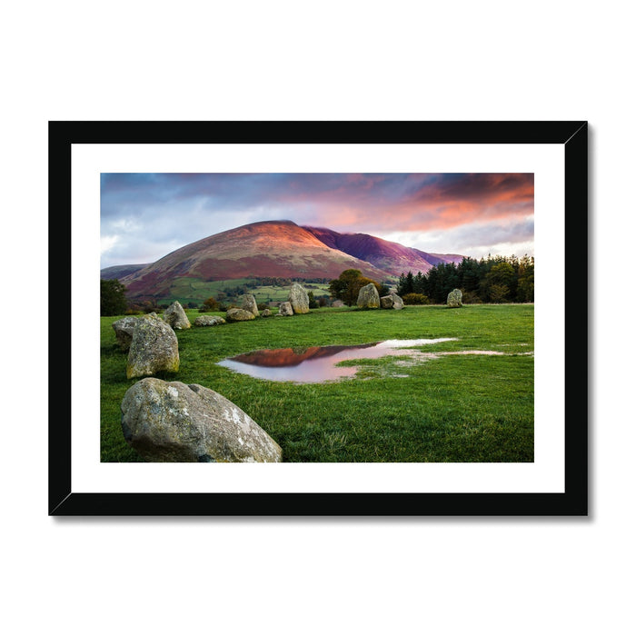 Castlerigg Reflections Framed Print