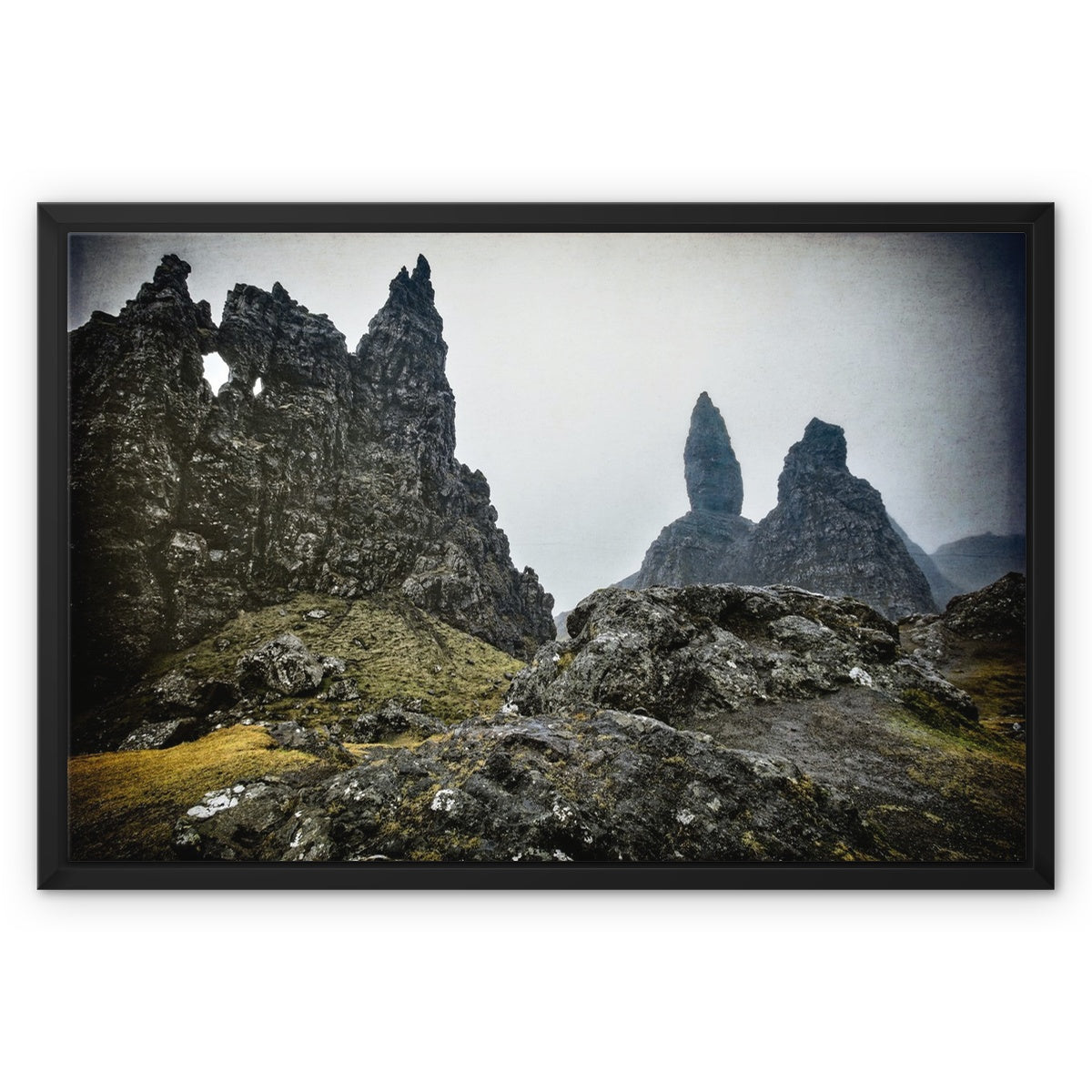 The Old Man of Storr Framed Canvas