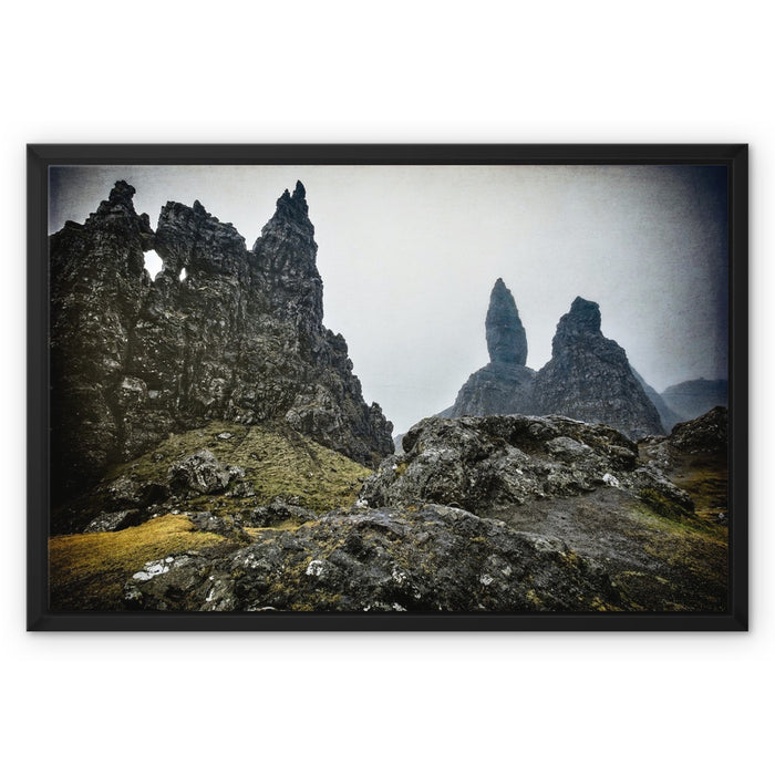 The Old Man of Storr Framed Canvas