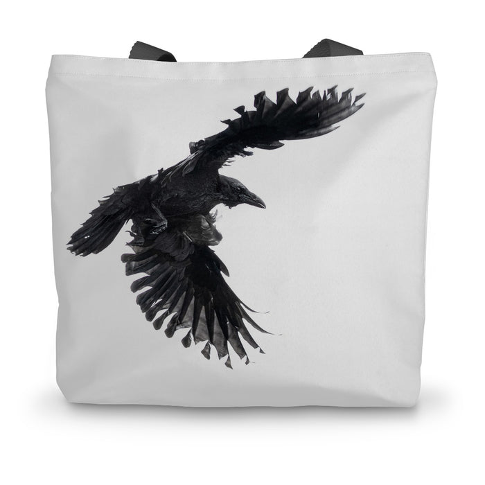 Raven 1 Canvas Tote Bag