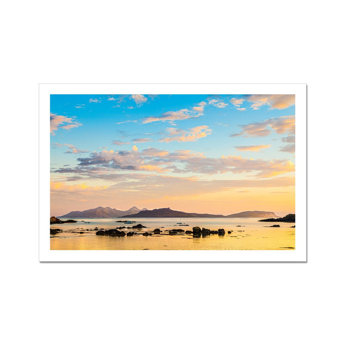 Dawn over the Inner Hebrides Hahnemühle Photo Rag Print