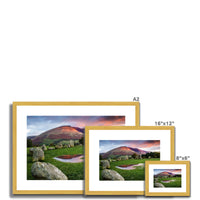 Castlerigg Reflections Antique Framed & Mounted Print