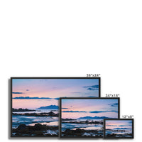 Inner Hebrides Dusk Framed Canvas