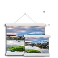 Ardnamurchan Sunset Fine Art Print with Hanger