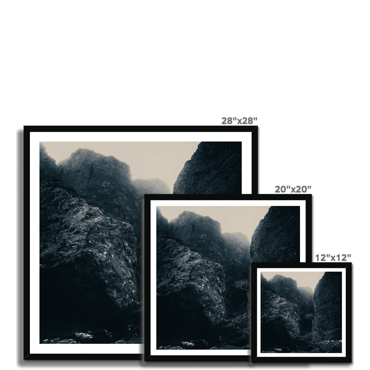 Devil's Kitchen Framed Print