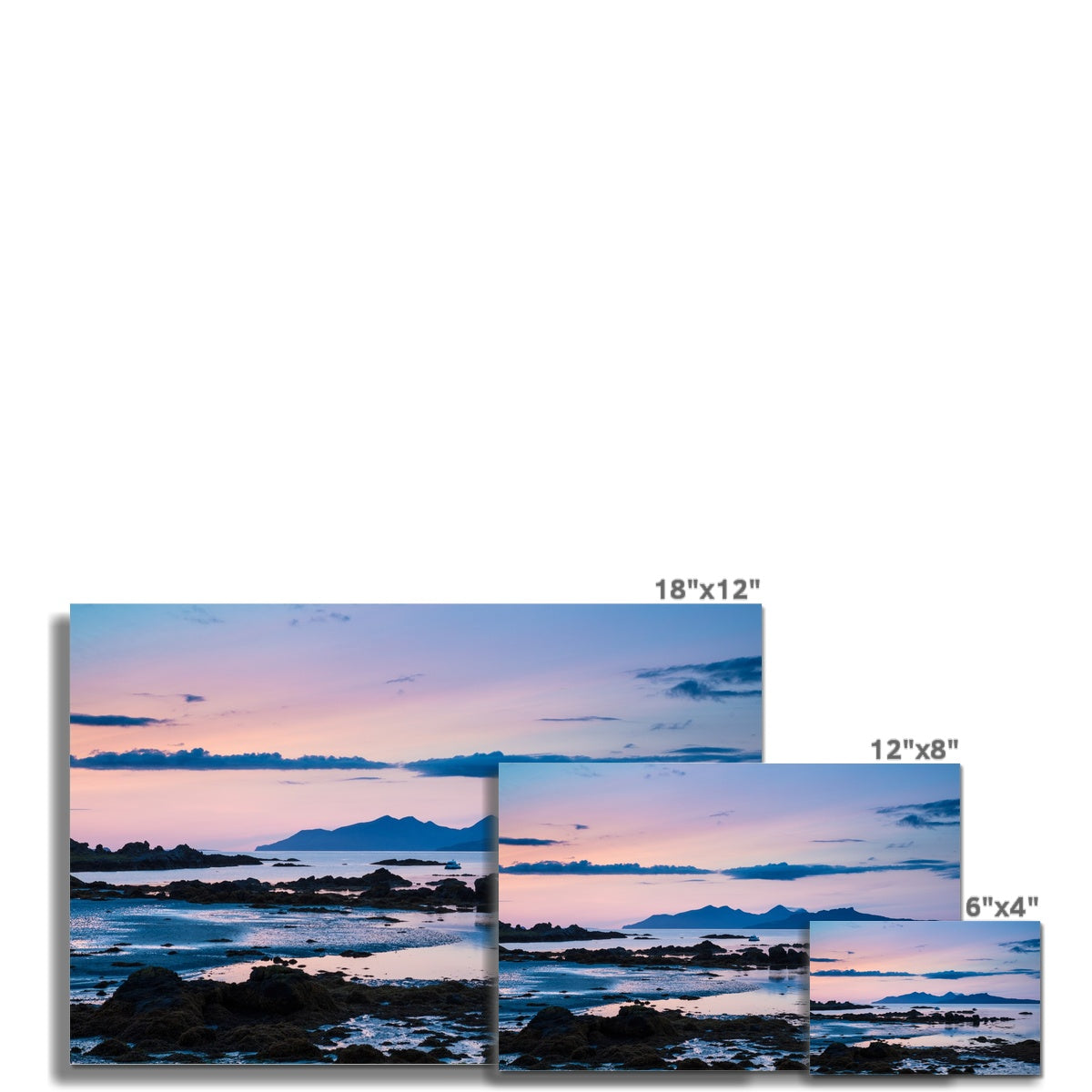 Inner Hebrides Dusk Wall Art Poster