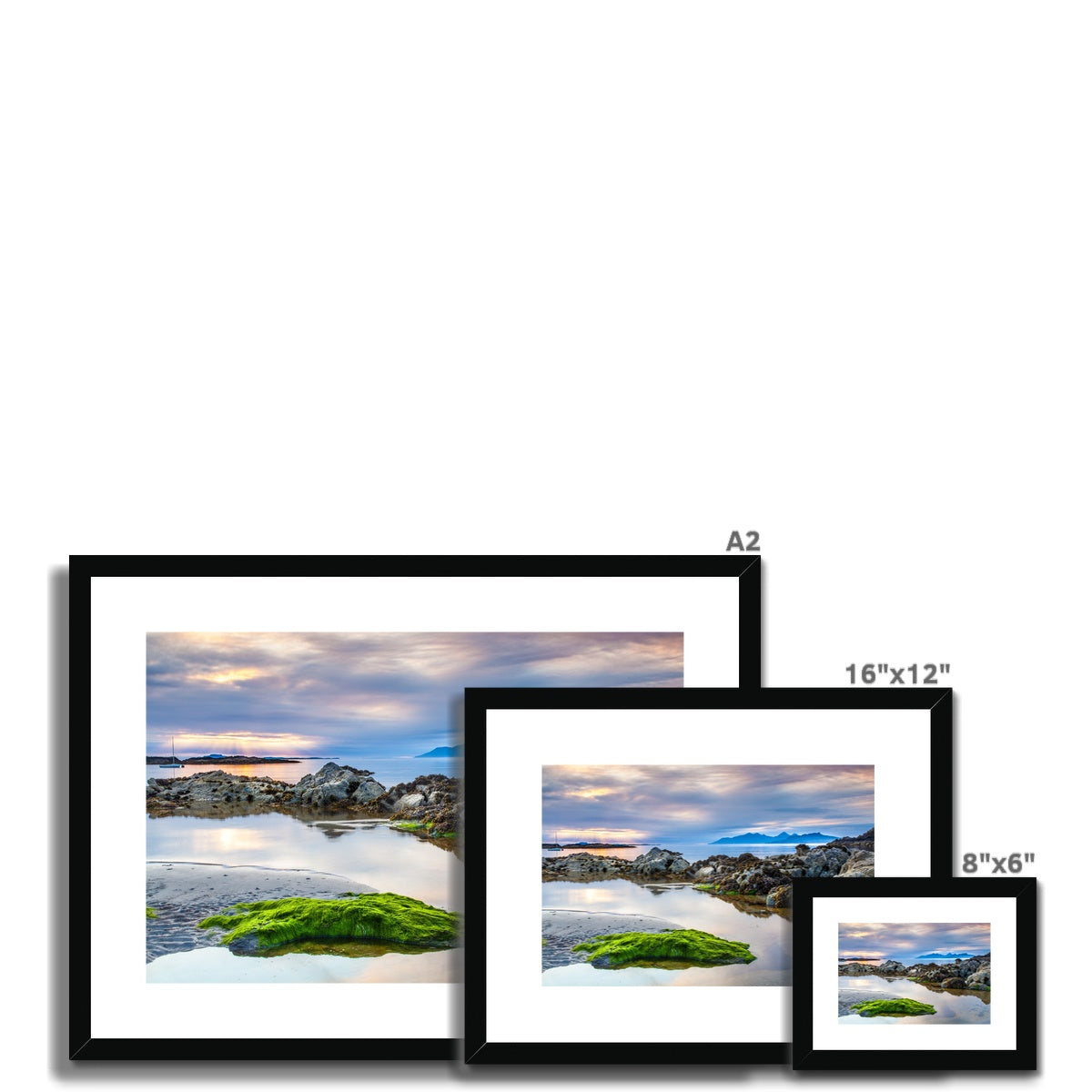 Ardnamurchan Sunset Framed & Mounted Print
