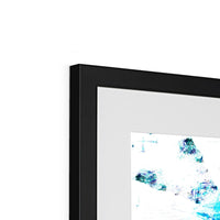 Water Elemental Mandala Framed & Mounted Print