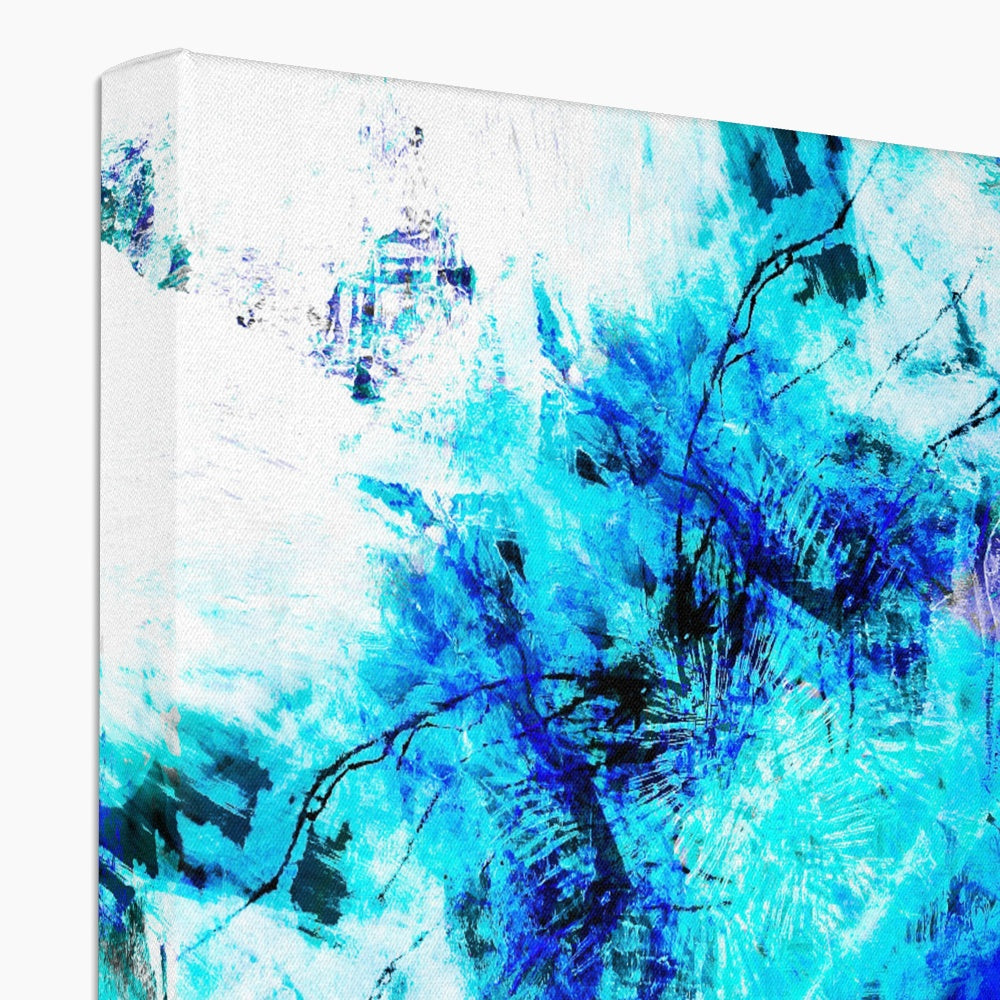 Water Elemental Mandala Canvas