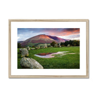 Castlerigg Reflections Framed & Mounted Print