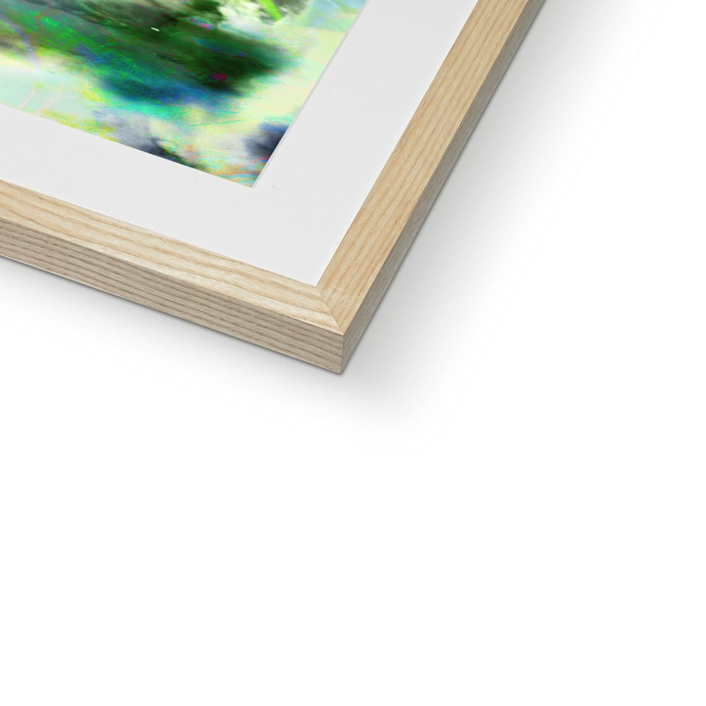 Air Elemental Mandala Framed & Mounted Print