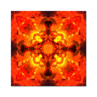Fire Elemental Mandala Fine Art Print