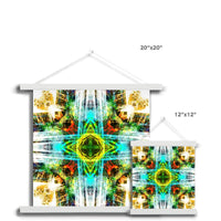 Earth Elemental Mandala Fine Art Print with Hanger