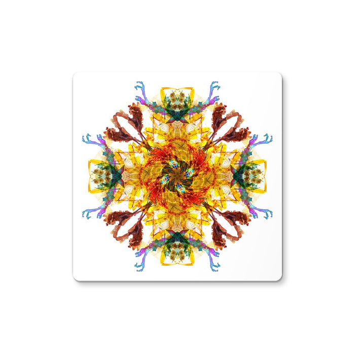 Ancient Wisdom Mandala Coaster