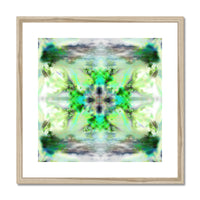 Air Elemental Mandala Framed & Mounted Print