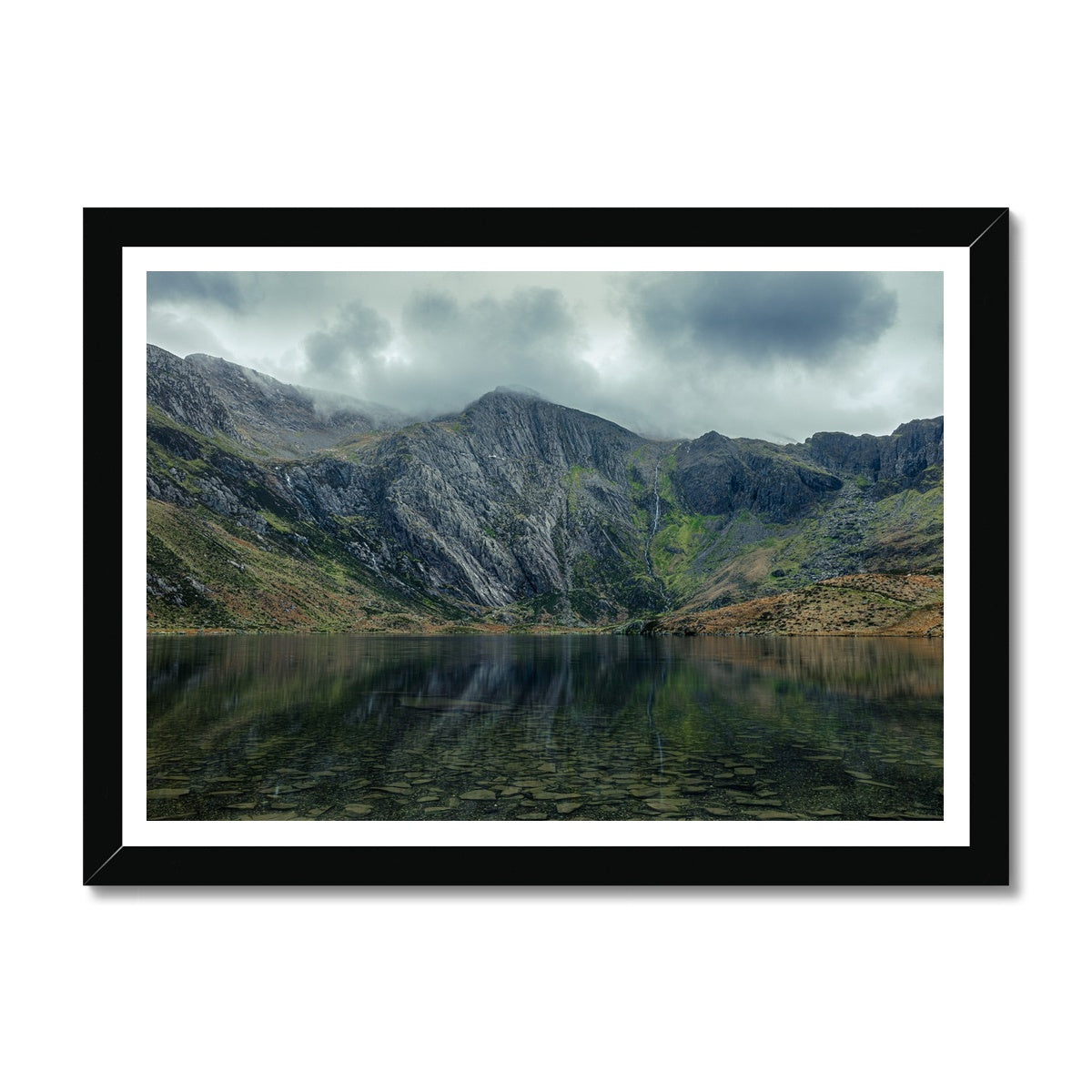 Cwm Idwal Framed Print
