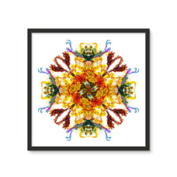 Ancient Wisdom Mandala Framed Photo Tile