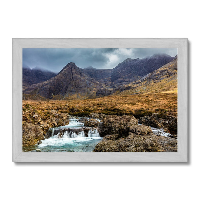 Fairy Pools, Isle of Skye Antique Framed Print