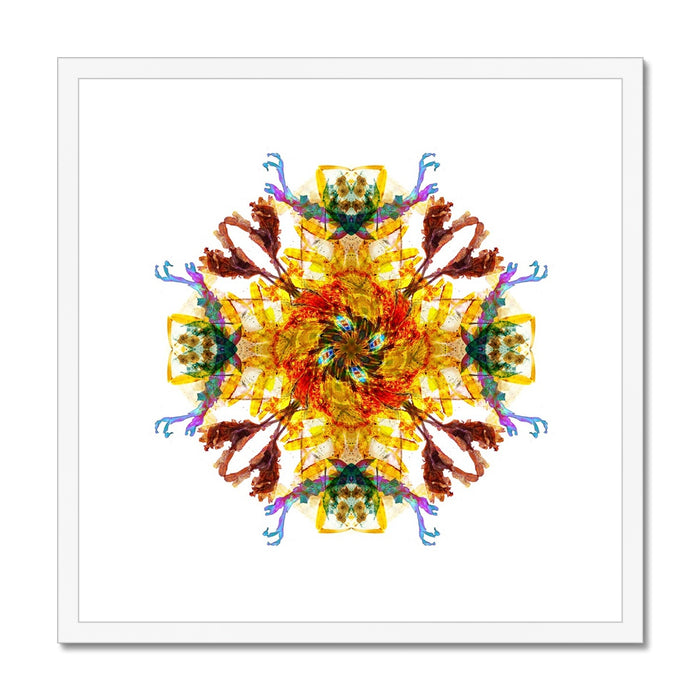 Ancient Wisdom Mandala Framed & Mounted Print