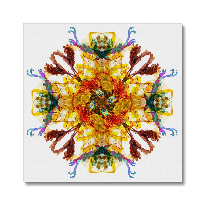 Ancient Wisdom Mandala Canvas