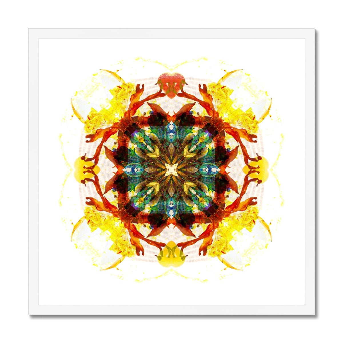 Earth Healing Framed Print