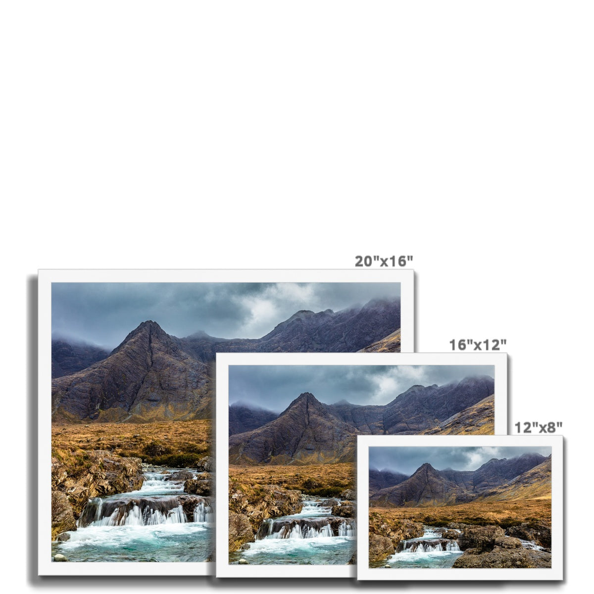 Fairy Pools, Isle of Skye Framed Print
