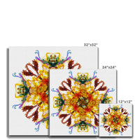 Ancient Wisdom Mandala Canvas