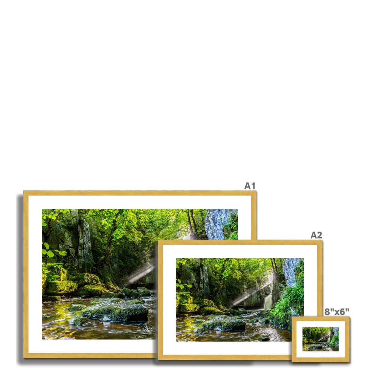 Catrigg Foss Antique Framed & Mounted Print