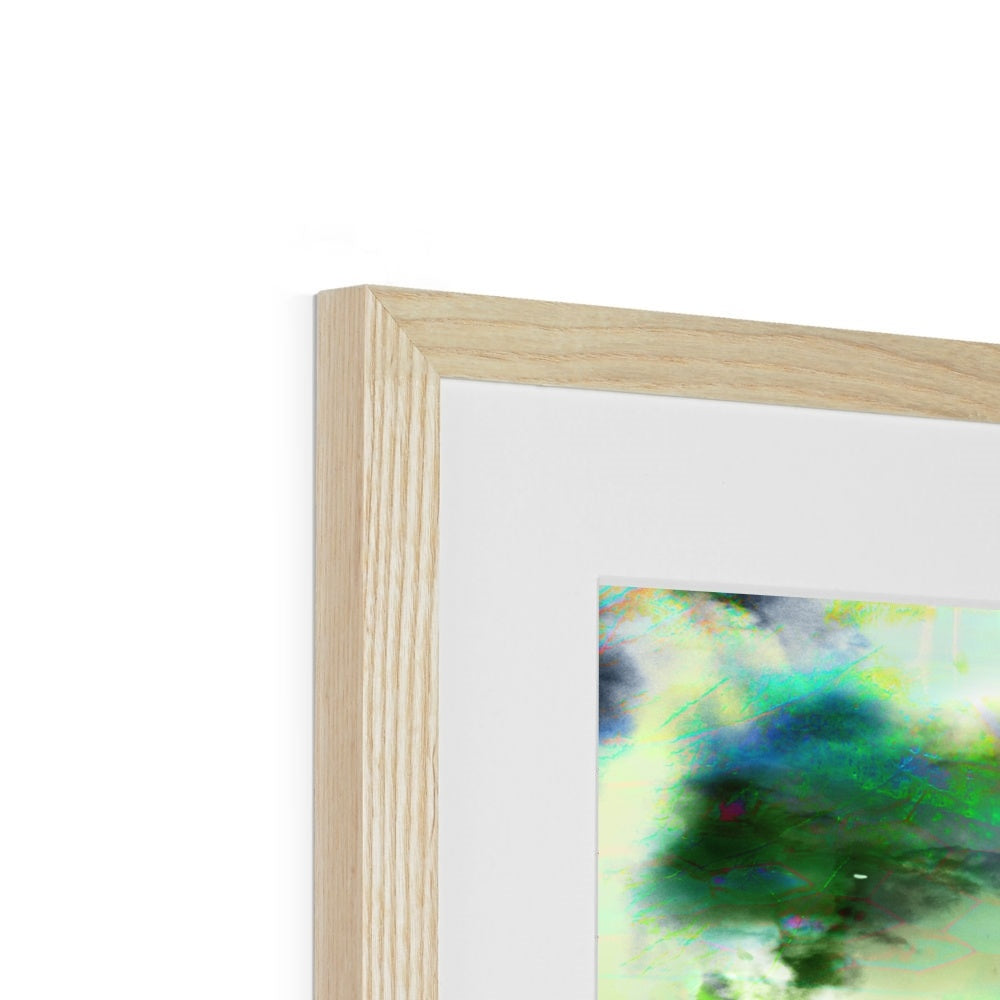 Air Elemental Mandala Framed & Mounted Print