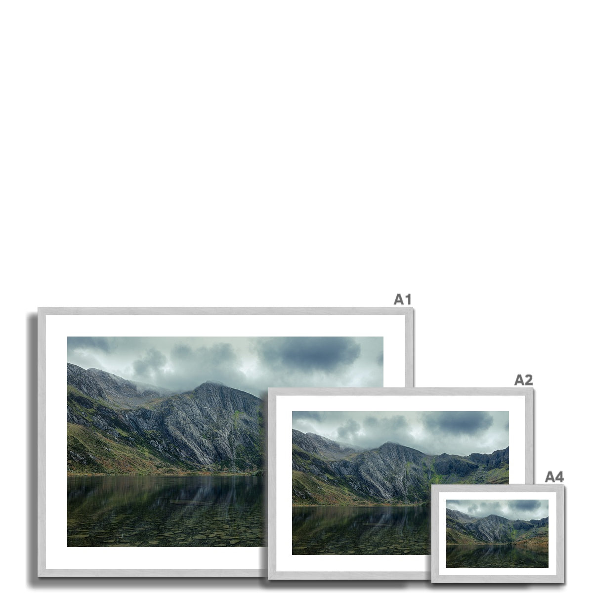 Cwm Idwal Antique Framed Print