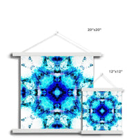 Water Elemental Mandala Fine Art Print with Hanger