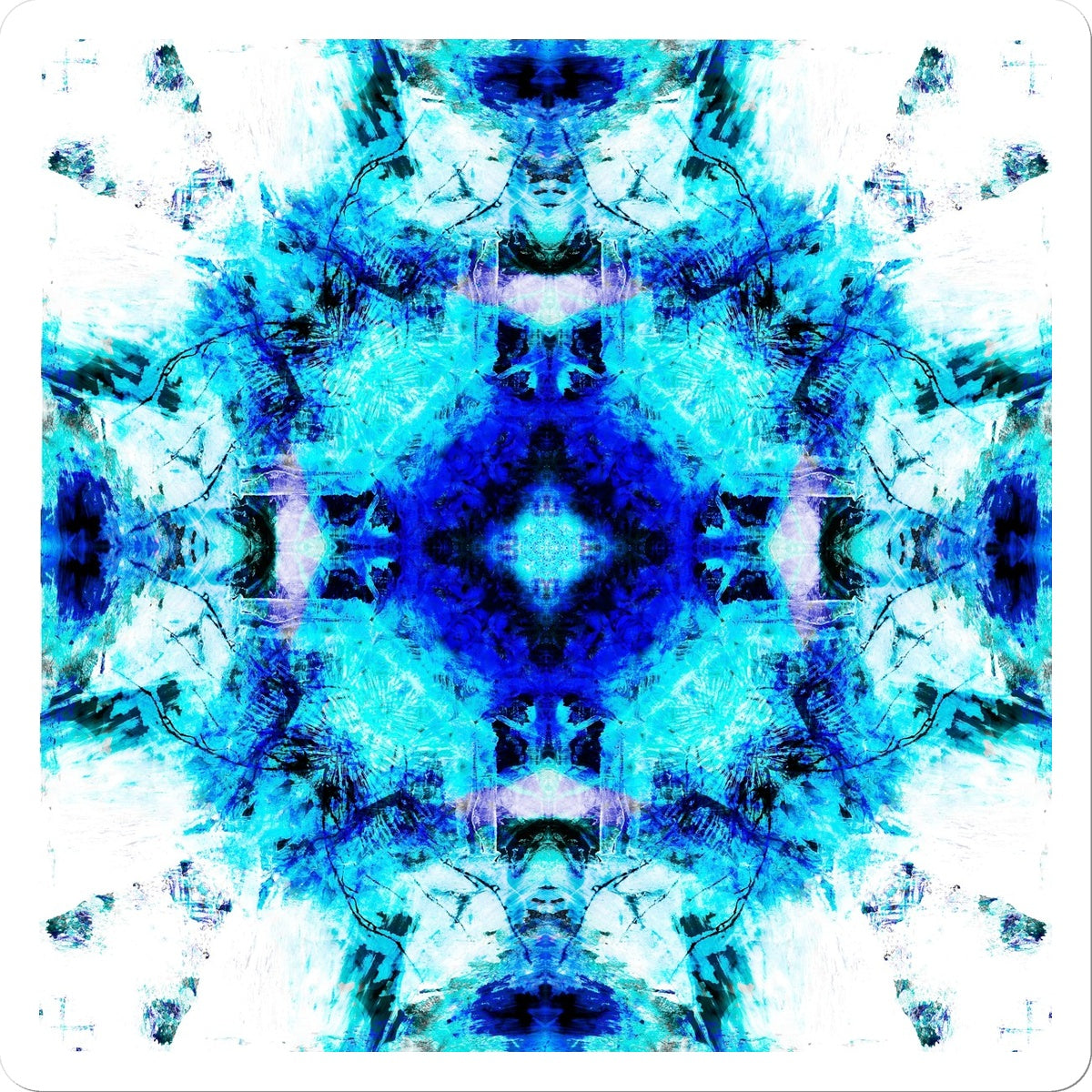 Water Elemental Mandala Sticker