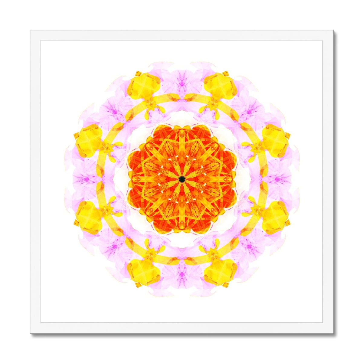 Creativity Mandala Framed Print
