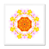 Creativity Mandala Framed Print