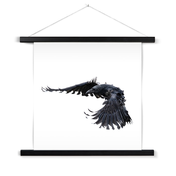 Raven 2 Fine Art Print with Hanger