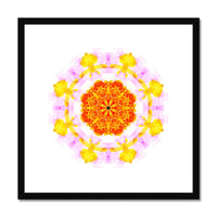 Creativity Mandala Framed & Mounted Print
