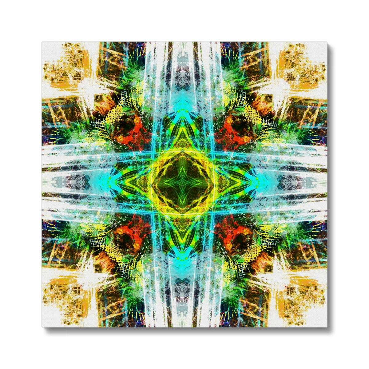 Earth Elemental Mandala Canvas