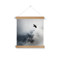 Storm Raven 2 Fine Art Print with Hanger