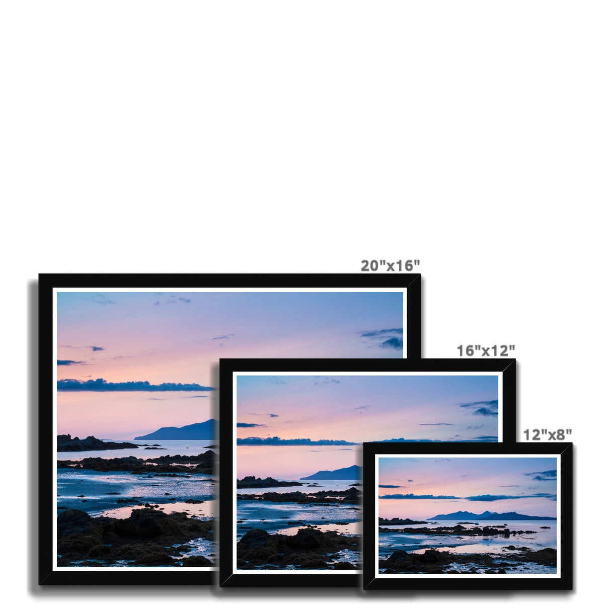 Inner Hebrides Dusk Framed Print