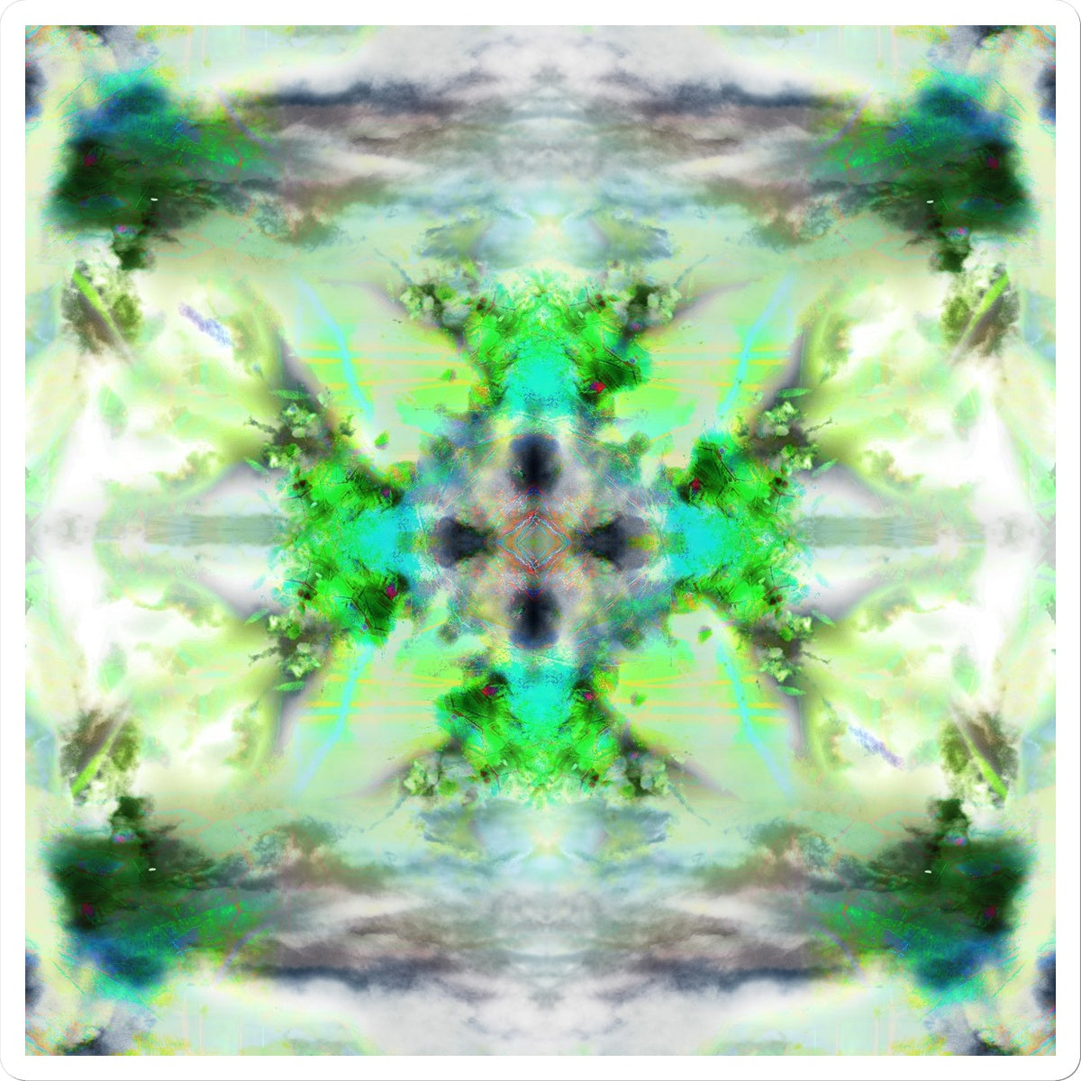 Air Elemental Mandala Sticker