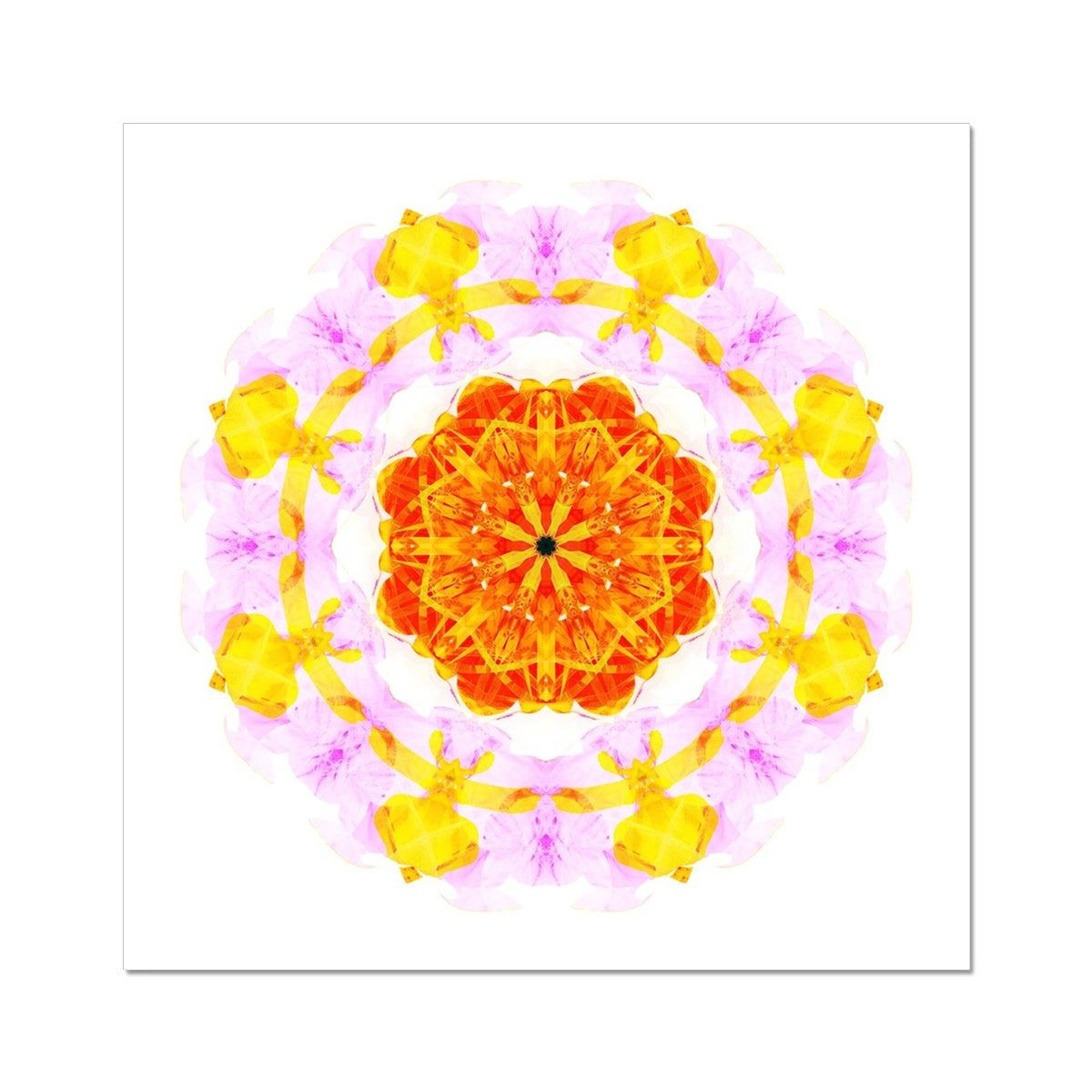 Creativity Mandala Wall Art Poster