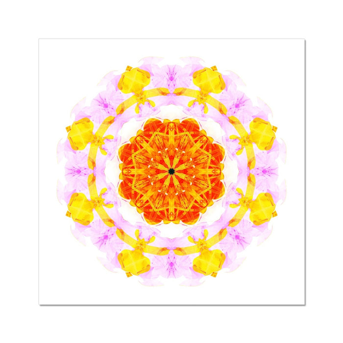 Creativity Mandala Wall Art Poster