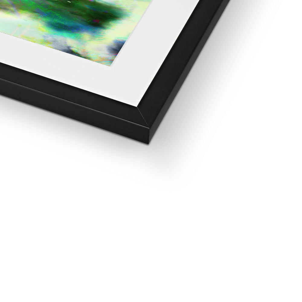 Air Elemental Mandala Framed & Mounted Print