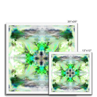Air Elemental Mandala Framed Print