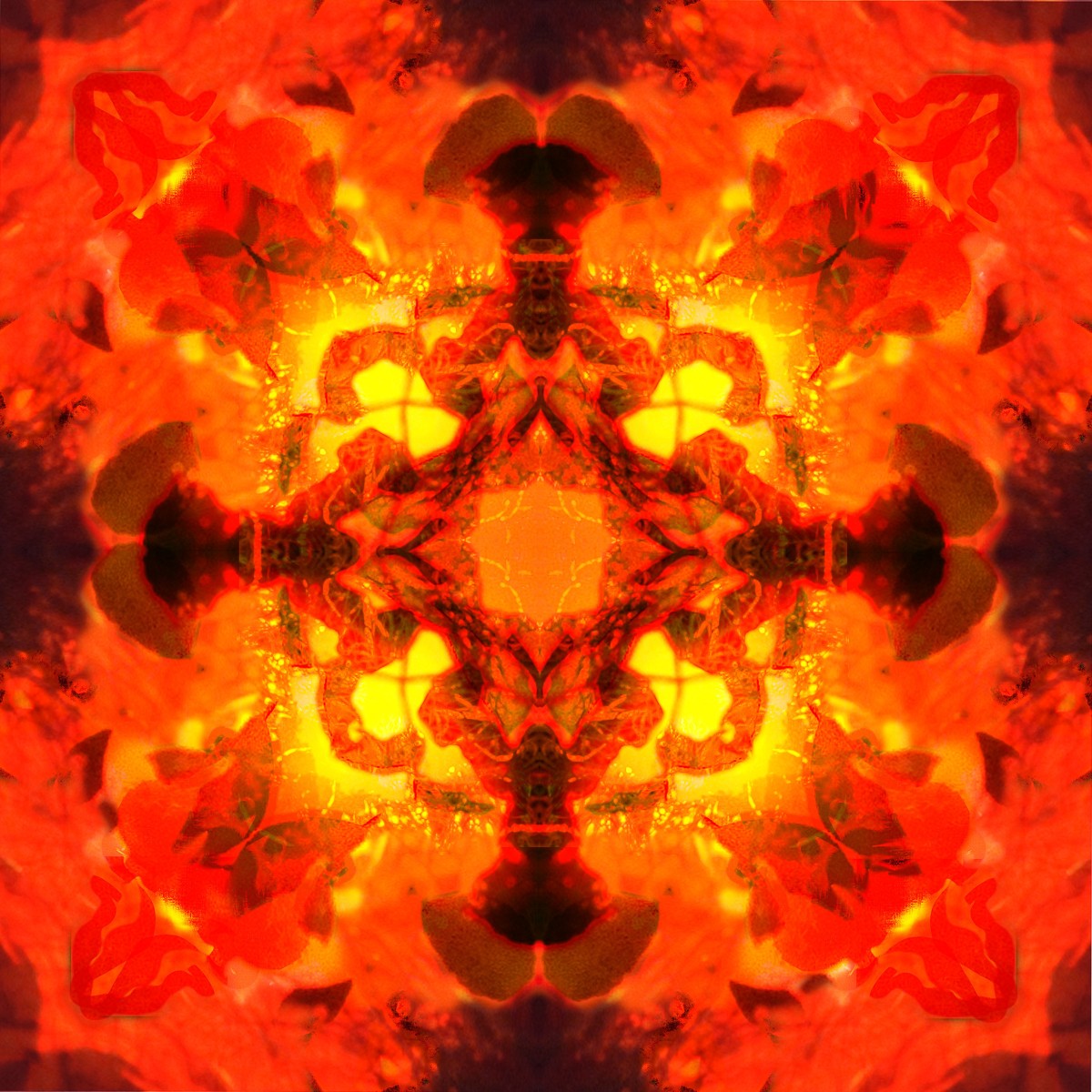 Fire Elemental Mandala